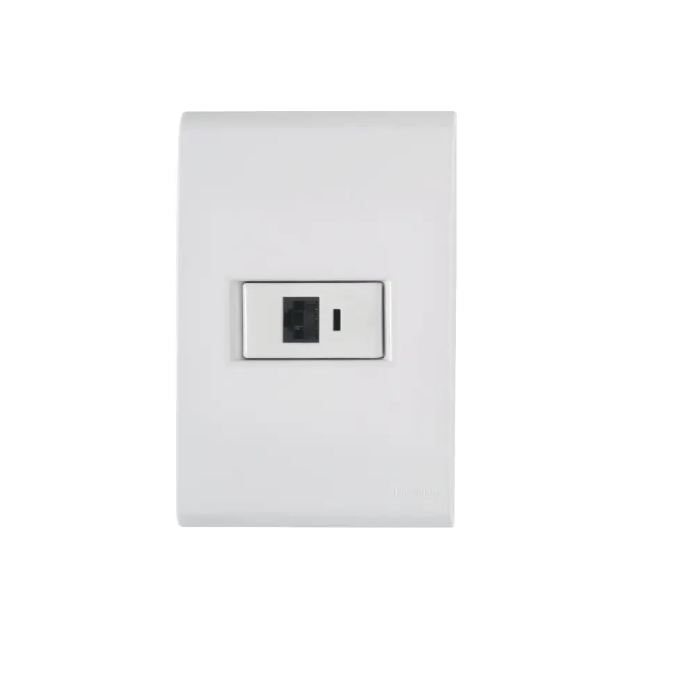 Conjunto 1 Tomada Rede Rj45 4x2 Tramontina Liz