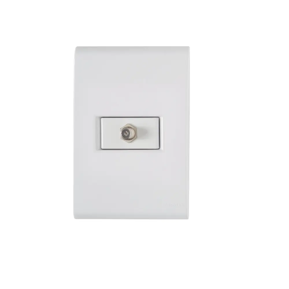 Conjunto 1 Tomada Tv/sat Coaxial 10a 4x2 Tramontina Liz