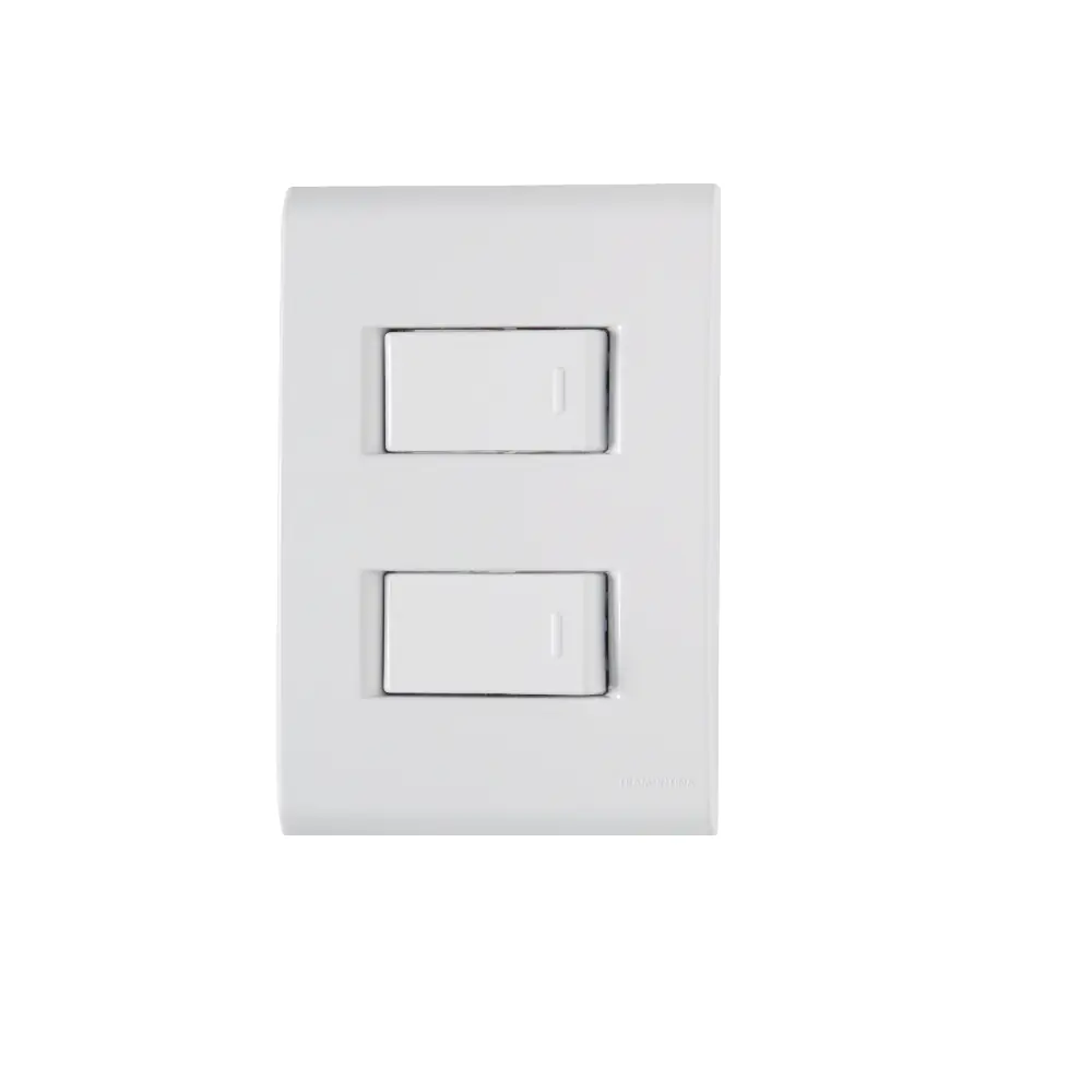 Conjunto 2 Interruptor Simples 10a 4x2 Tramontina Liz