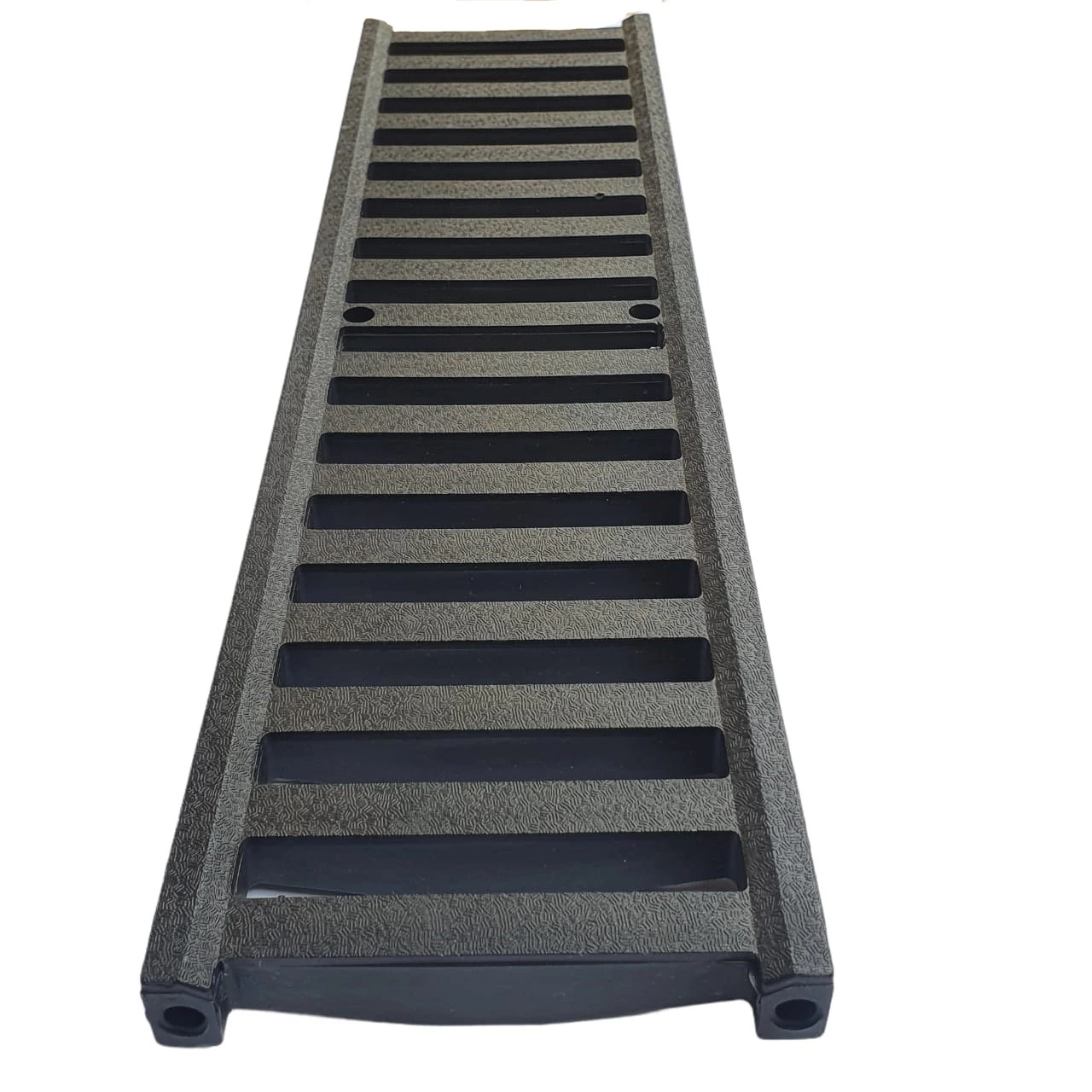Grelha Sem Suporte Linear Pluvial Resistente Não Enferruja Alcalay Grelha:preta