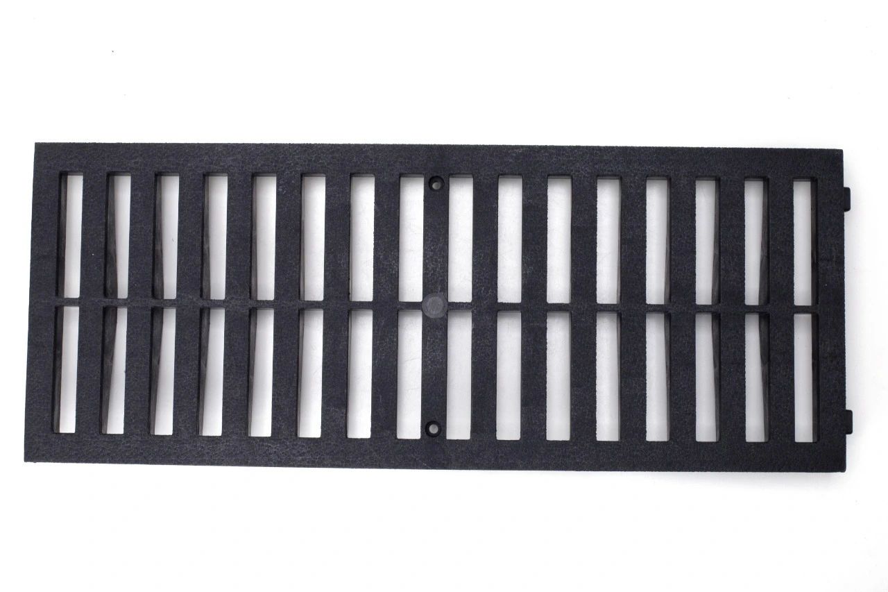 Grelha Alcalay 20x50 Sem Suporte Preta Resistente Leve Grelha:preta