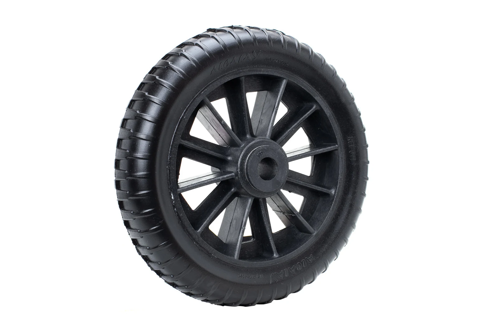 Pneu Super Resistente Maciço Para Carrinho De Carga Buchas:22mm (7/8)