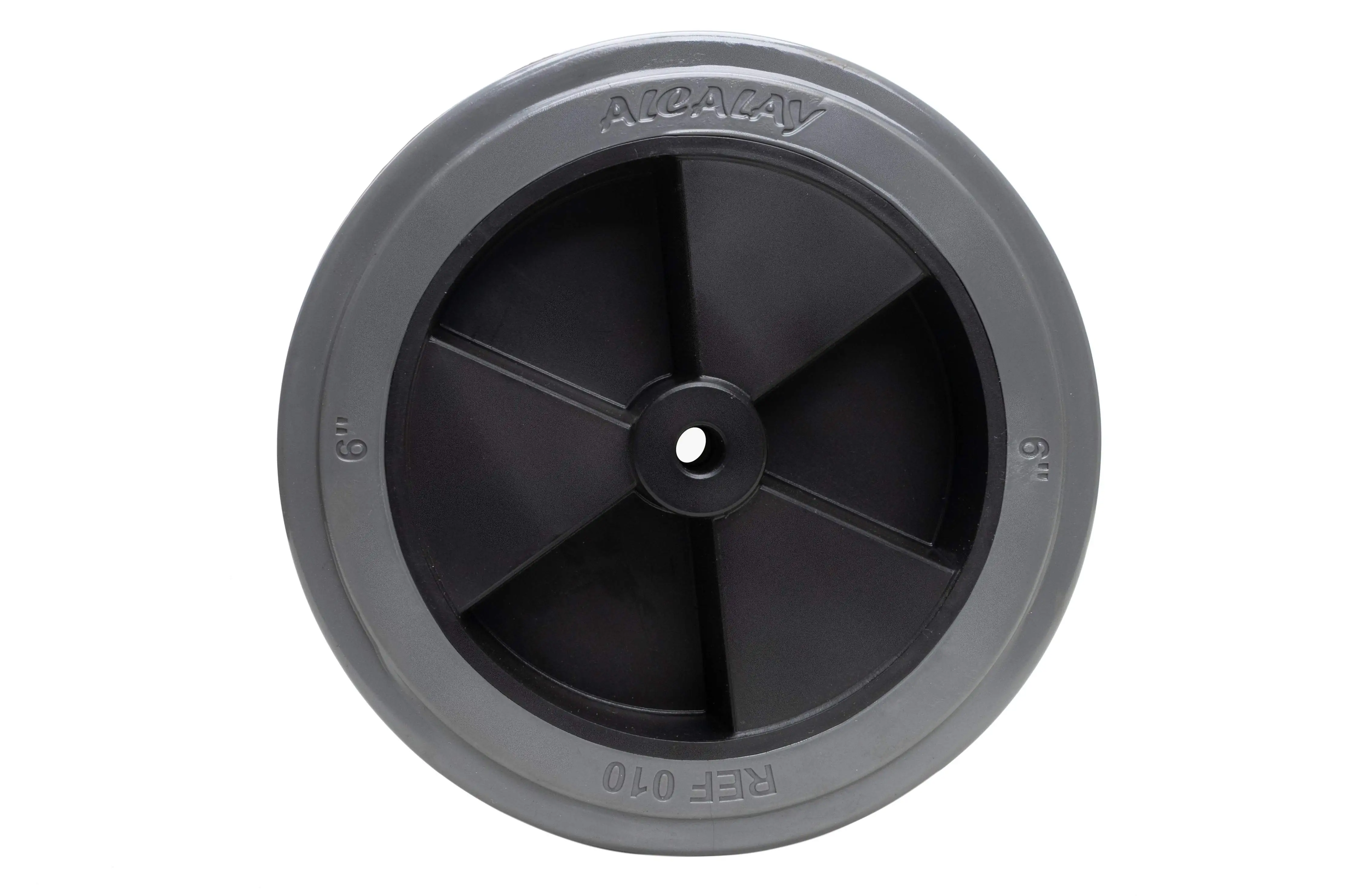 Roda Leve Alcalay Para Carrinho De Supermercado Não Enferruja Eixo:7,94mm (5/16)
