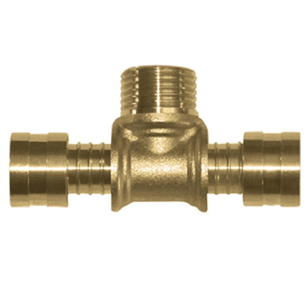 Tê Rosca Central Macho Pex Água 25x3/4x25 Kit C/ 30 - Emmeti