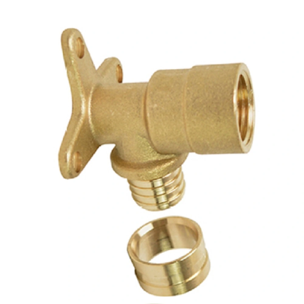 Cotovelo Base Fixa Curto Pex Água 20x1/2" Kit C/ 4-emmeti