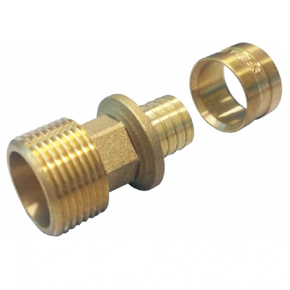 Conector Fixa Macho Longa Pex Água 25x3/4"kit C/ 30-emmeti