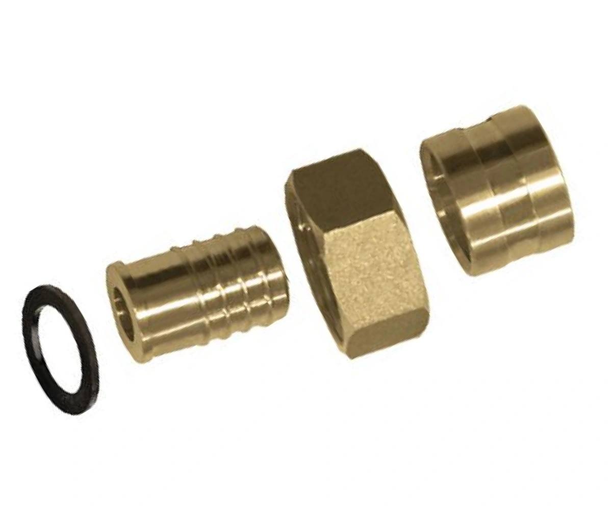 Conector Móvel Longa Pex Água 16x1/2" Kit C/ 10 - Emmeti