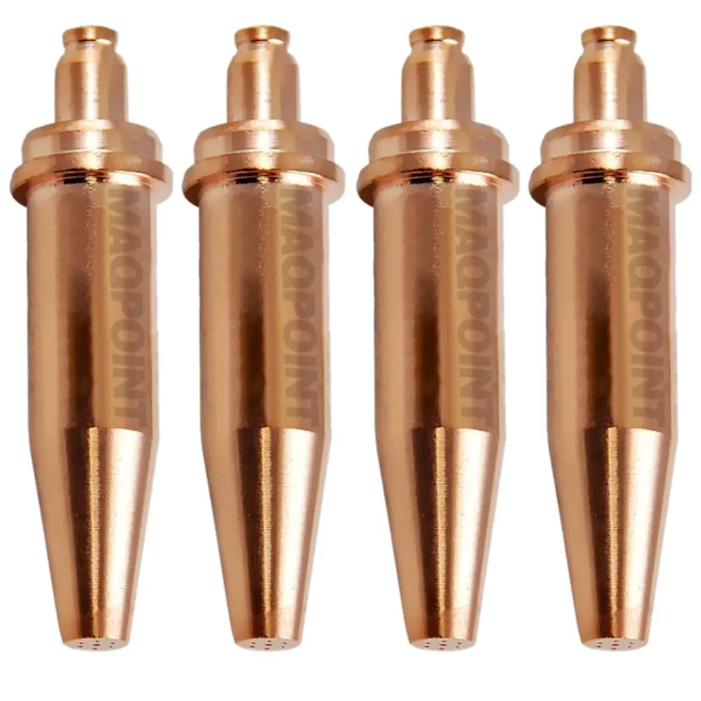 Kit - 4 Bico De Corte Para Maçarico 1502 - N° 6