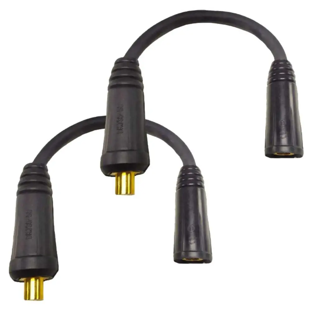 Kit 2un Adaptador Para Conector Engate Rápido Para Inversora De Solda 13mm Para Engate Rápido 9mm