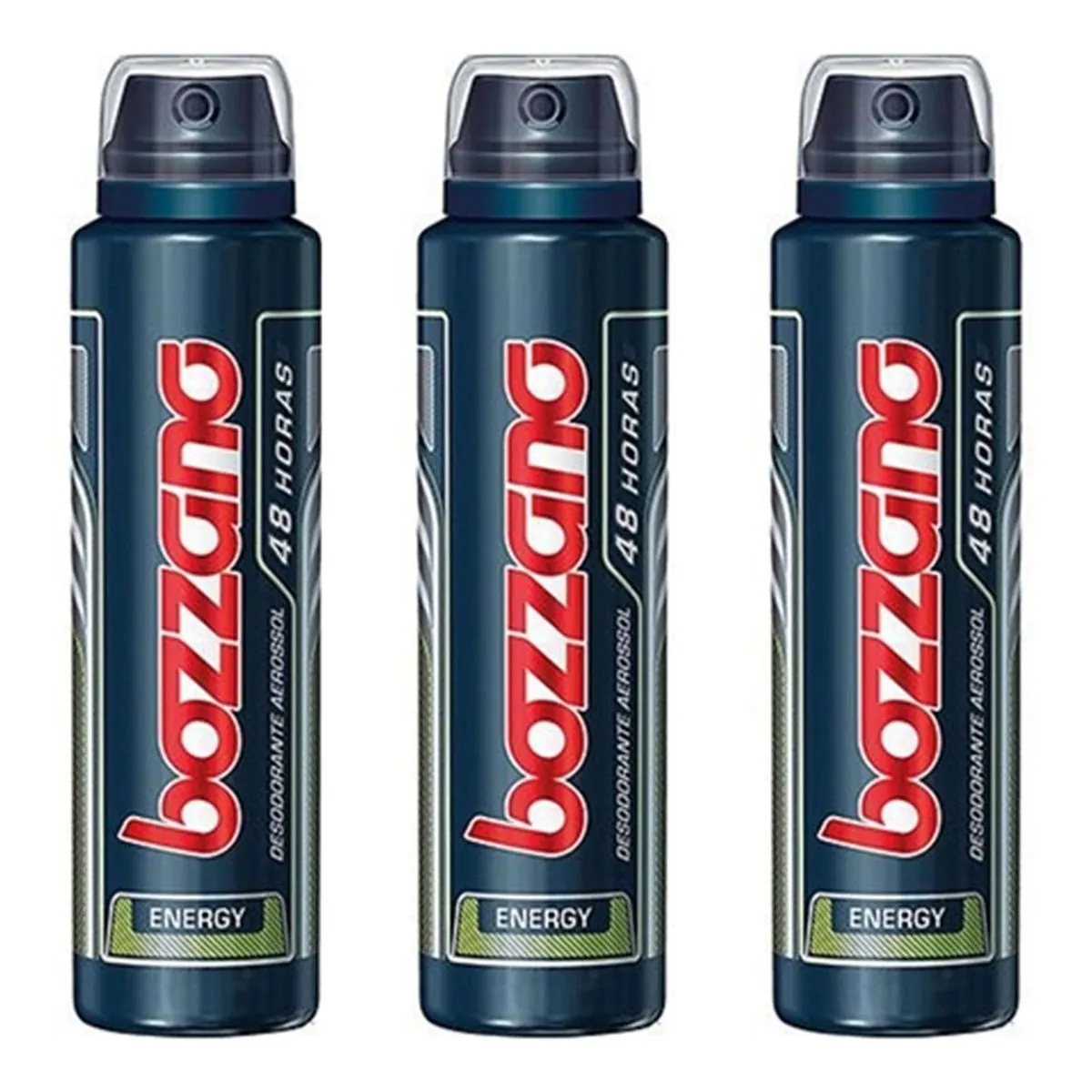 Desodorante Aerosol Bozzano Energy 150ml 3 Unidades