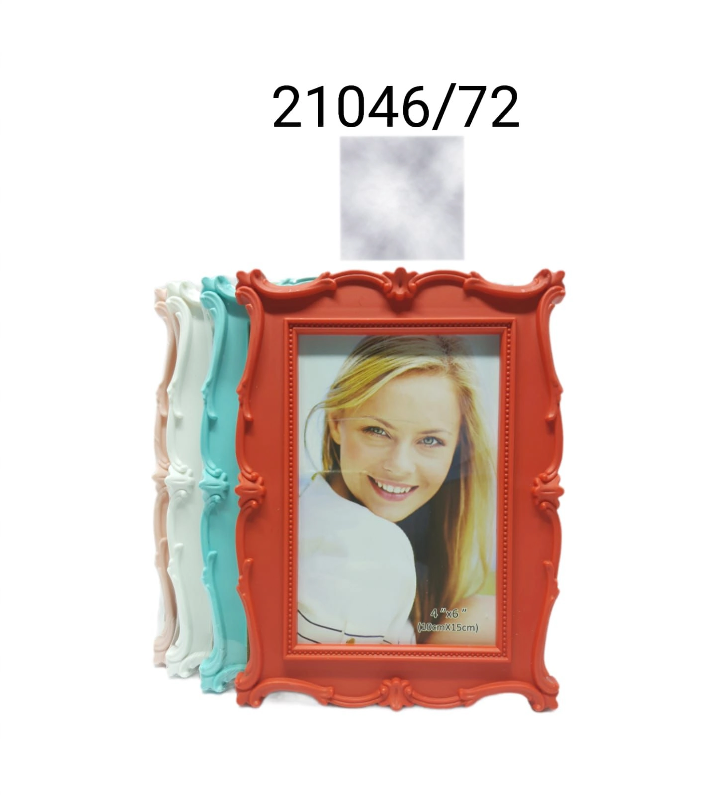 Porta Retrato Arabesco Plastico 10x15cm Sutt