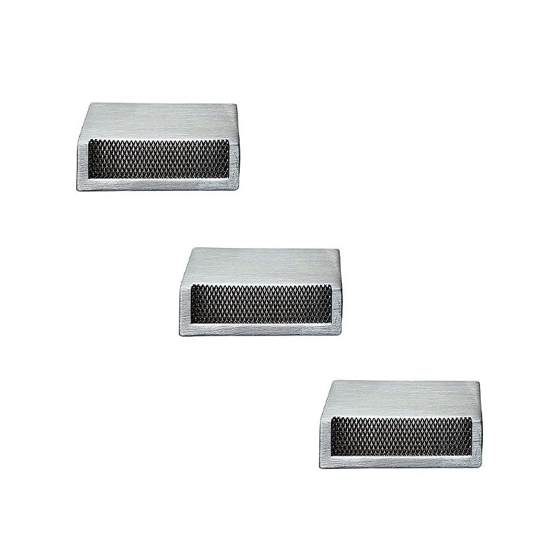 Kit 3 Puxador Moveis Citizen 45 Graus P Escovado Zen 32/65mm