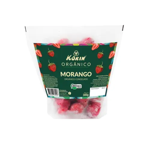 Morango Organico Congelado 300g Korin