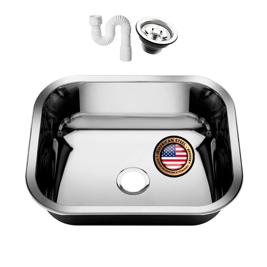 Cuba Pia Inox 40x34x14 - 430 – American Steel
