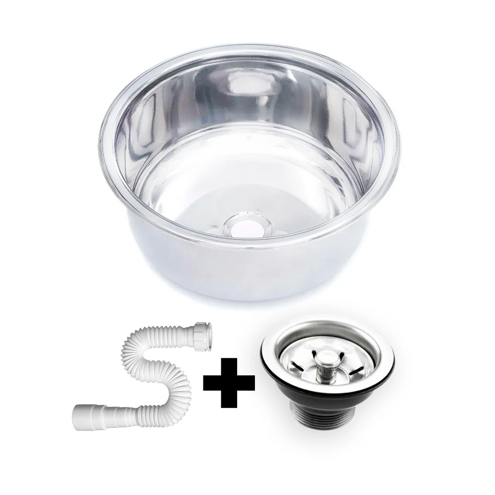 Cuba Redonda Aço Inox 430 American Steel Polida Diametro 300 X 150 Mm