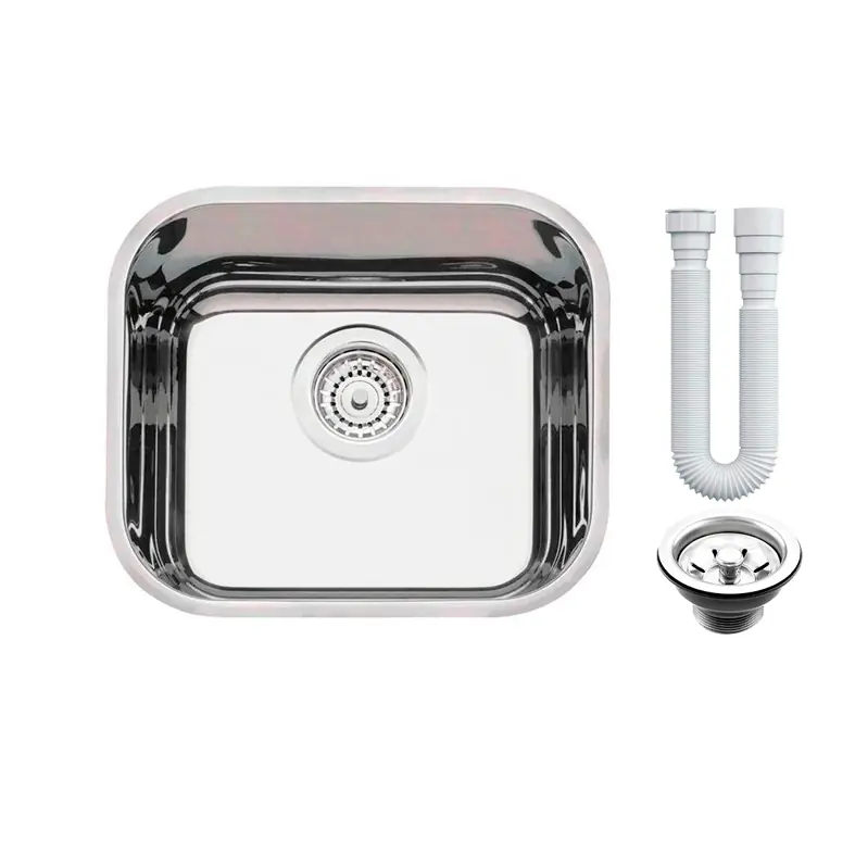 Cuba As Pia Inox 304 Cozinha N0 40x34x19 Luxo