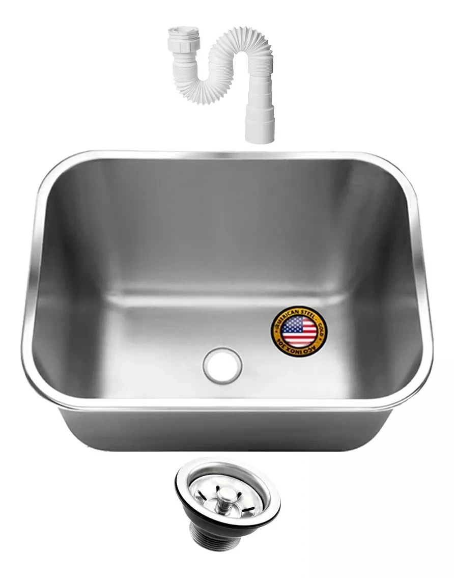 Cuba As Industrial Funda 60x50x40 Aço Inox