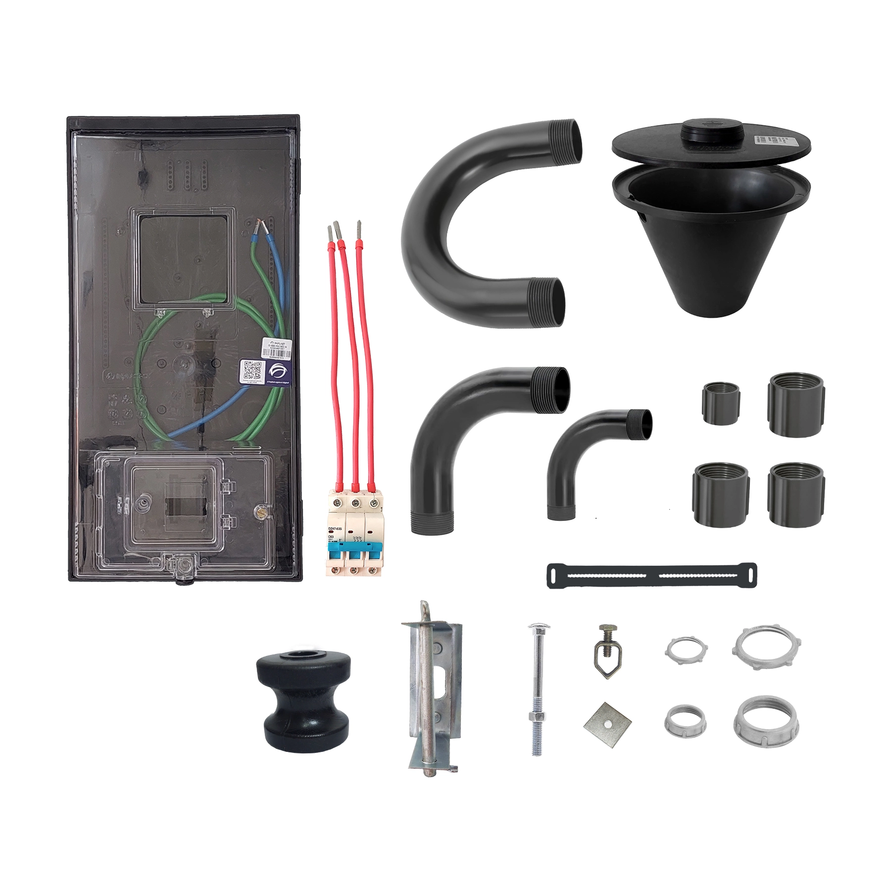 Kit Caixa de Medição Trifásico 1 Caixa TRL0886 Padrão Forte