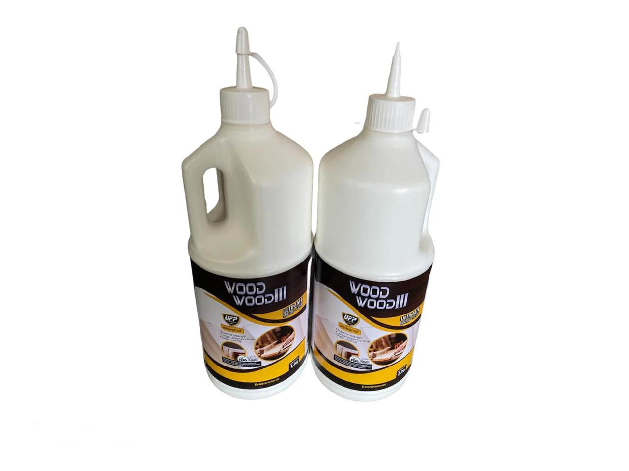 Kit Cola Para Madeira Wood Wood 3 1,1kg - 2 Unidades