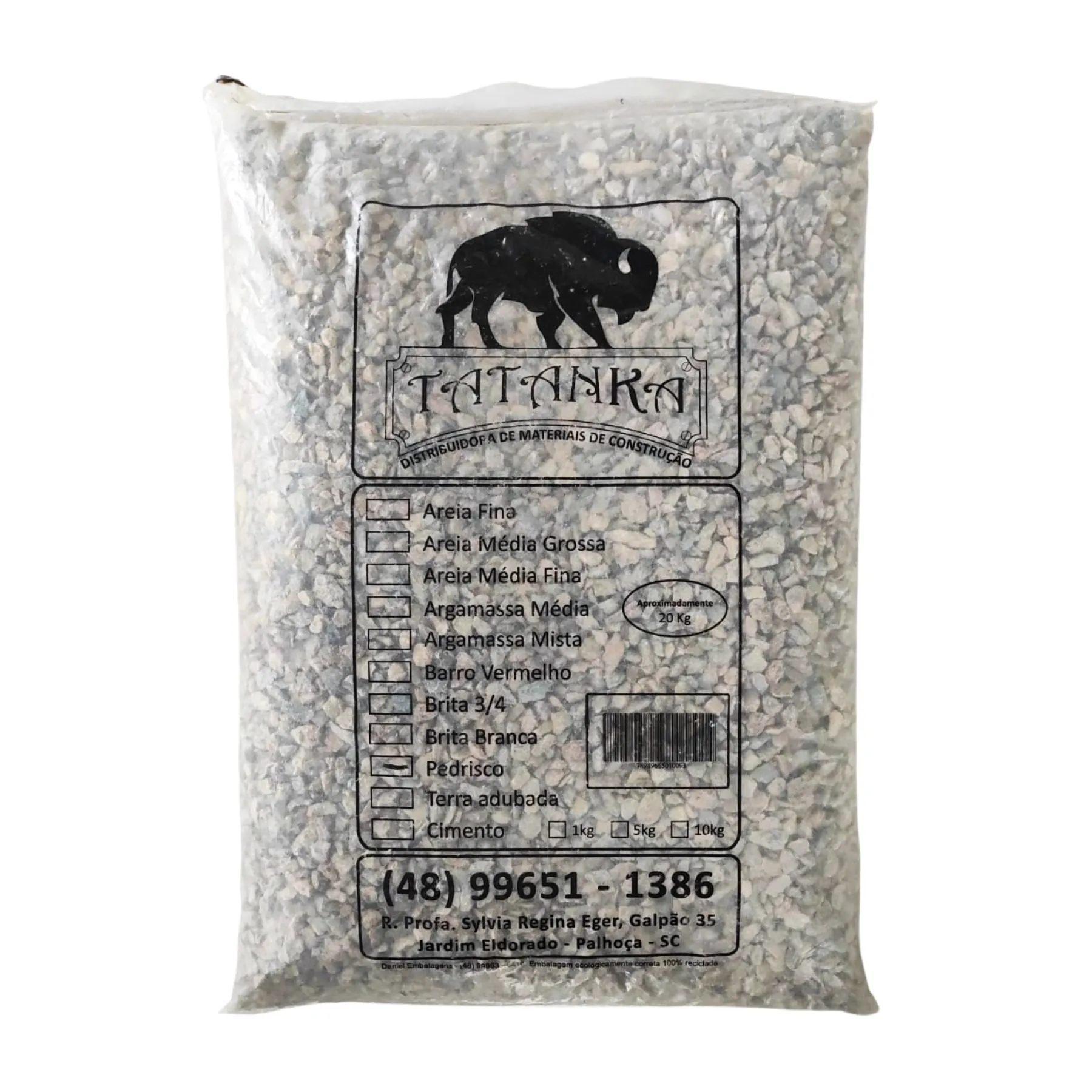 Pedrisco Brita 1 20kg Tatanka