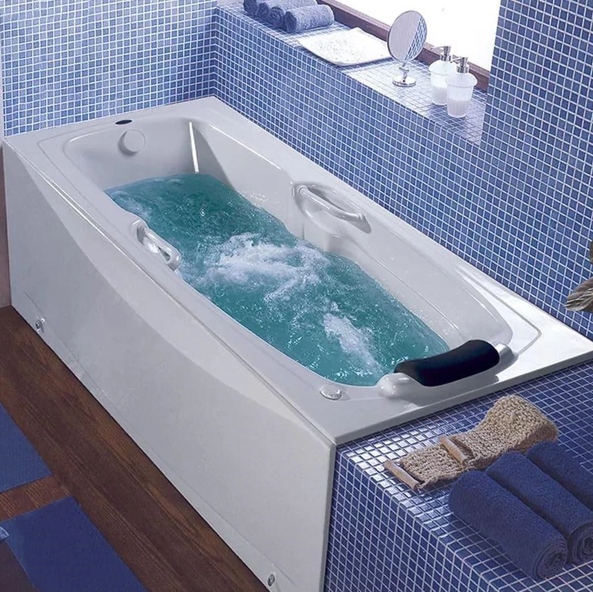 Banheira Almeria Slim 150x90x45 P Gel Coat 220v Albacete
