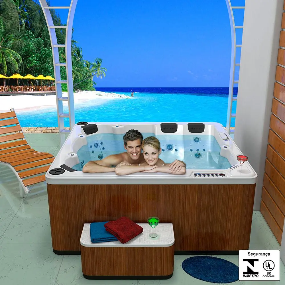 Spa Playazo Slim Acrílico 240x220 220v Trifásico Albacete
