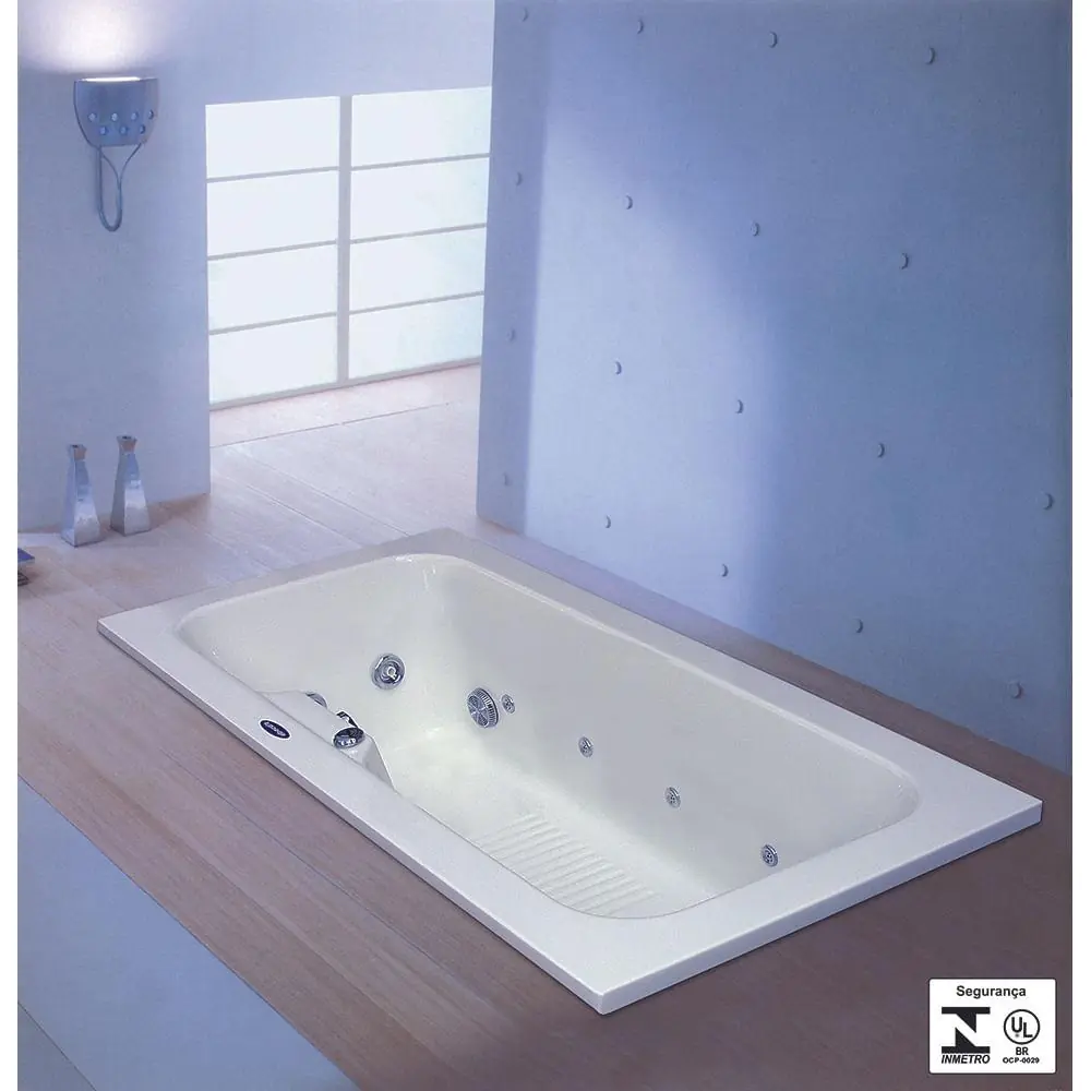 Banheira Laguna Slim 140x75x45 P Gel Coat Albacete