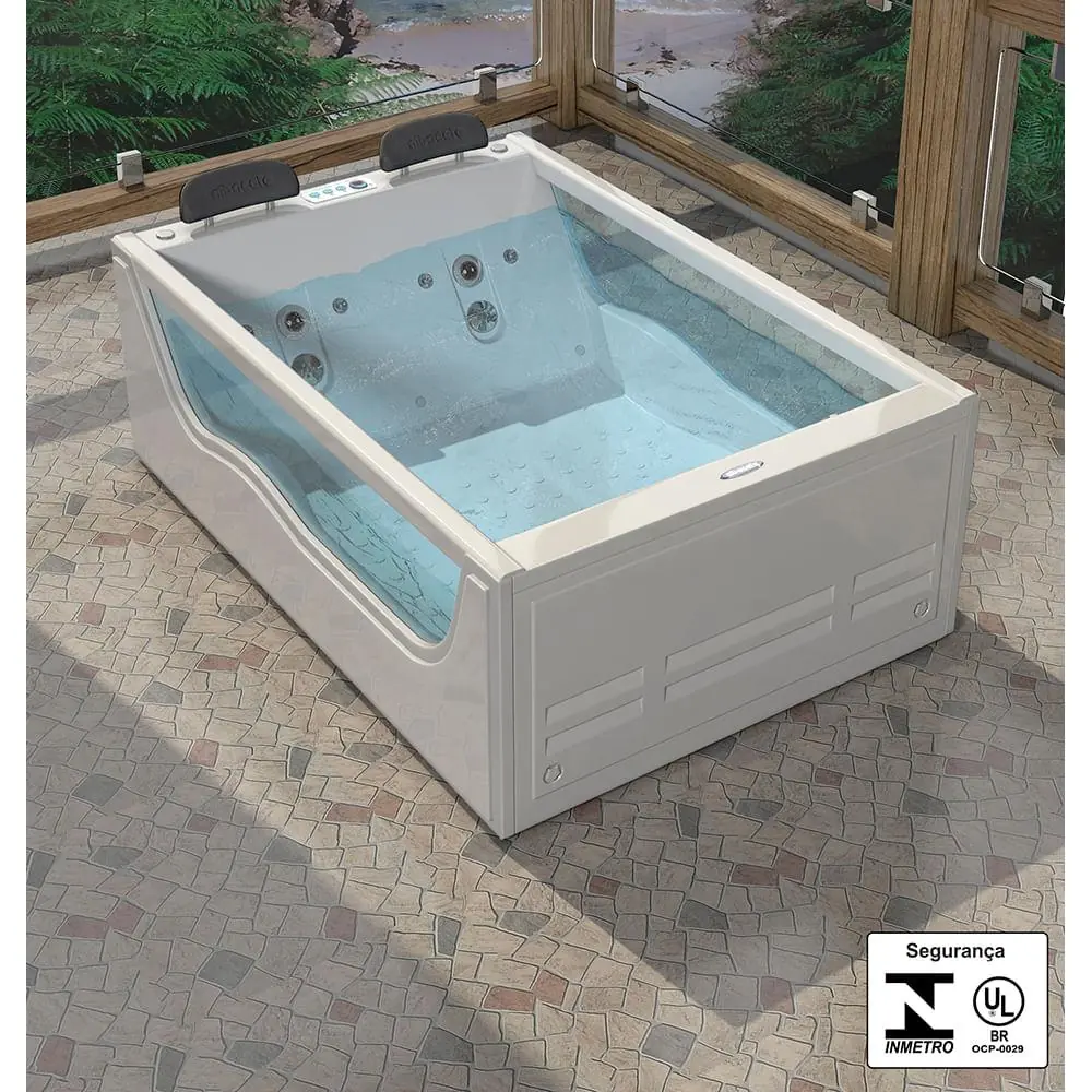 Banheira Mira 175x120x67 Gel Coat Albacete
