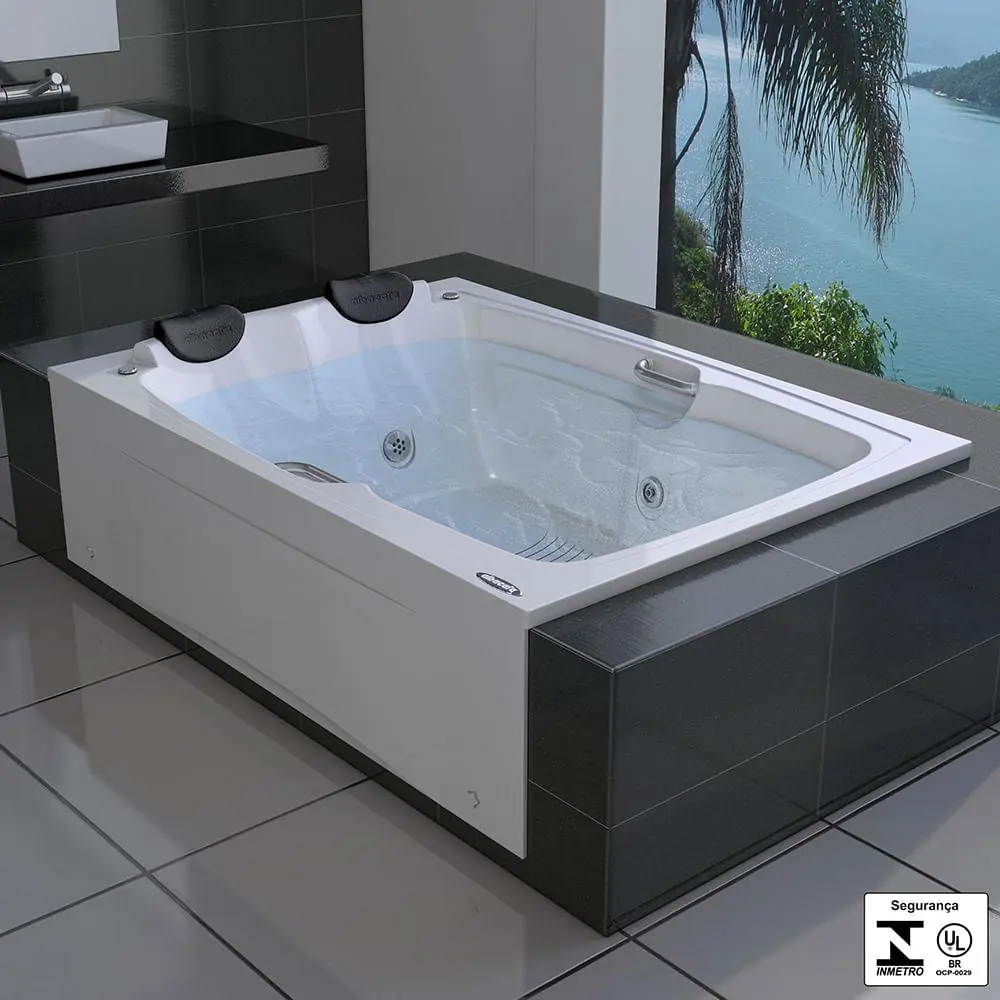 Banheira Almeria Dupla Albacete Premium M Gel Coat