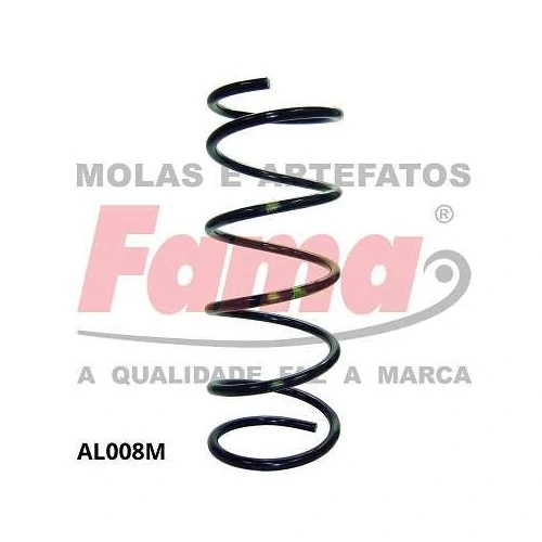 Mola de Suspensão Dianteira FORD FOCUS com Ar-condicionado - FAMA AL008M