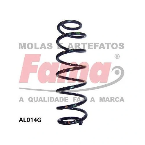 Mola de Suspensão Traseira FORD FUSION - FAMA AL014G