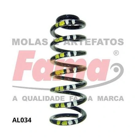 Mola de Suspensão Dianteira FORD F1000 Lado Direito - FAMA AL034