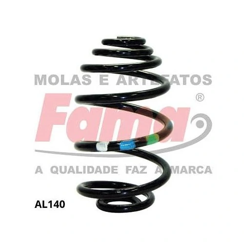 Mola de Suspensão Traseira CHEVROLET - GM AGILE/PRISMA - FAMA AL140