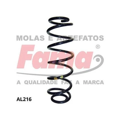 Mola de Suspensão Traseira VOLKSWAGEN FOX 4 Portas - FAMA AL216