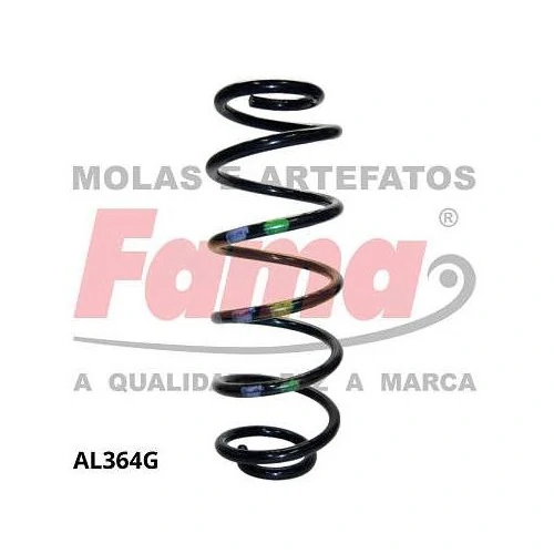 Mola de Suspensão Traseira FIAT PUNTO - FAMA AL364G