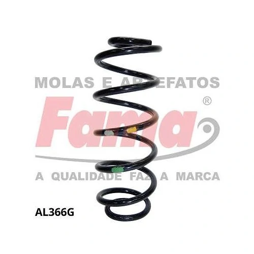 Mola de Suspensão Traseira FIAT LINEA - FAMA AL366G