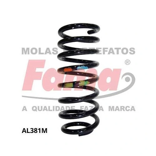 Mola de Suspensão Traseira FIAT PALIO - FAMA AL381M