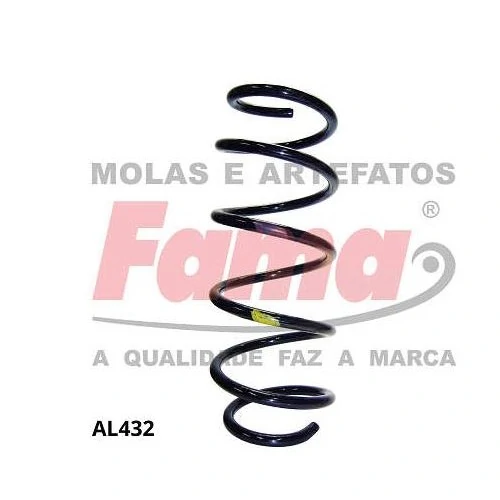 Mola de Suspensão Dianteira HONDA CIVIC Lado Direito Automático com Ar-condicionado - FAMA AL432