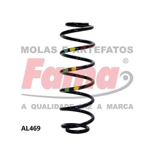 Mola de Suspensão Traseira CITROEN C4 - FAMA AL469