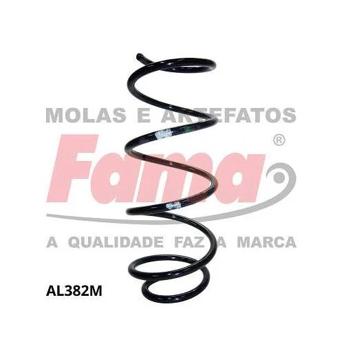 Mola de Suspensão Dianteira FIAT PALIO com Ar-condicionado com Direção Hidráulica - FAMA AL382M