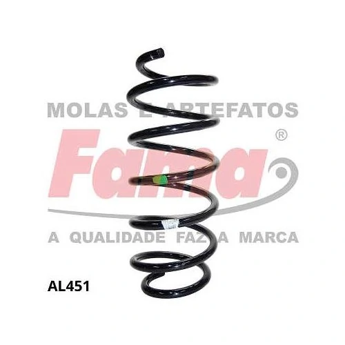 Mola de Suspensão Dianteira HONDA CIVIC Lado Direito - FAMA AL451