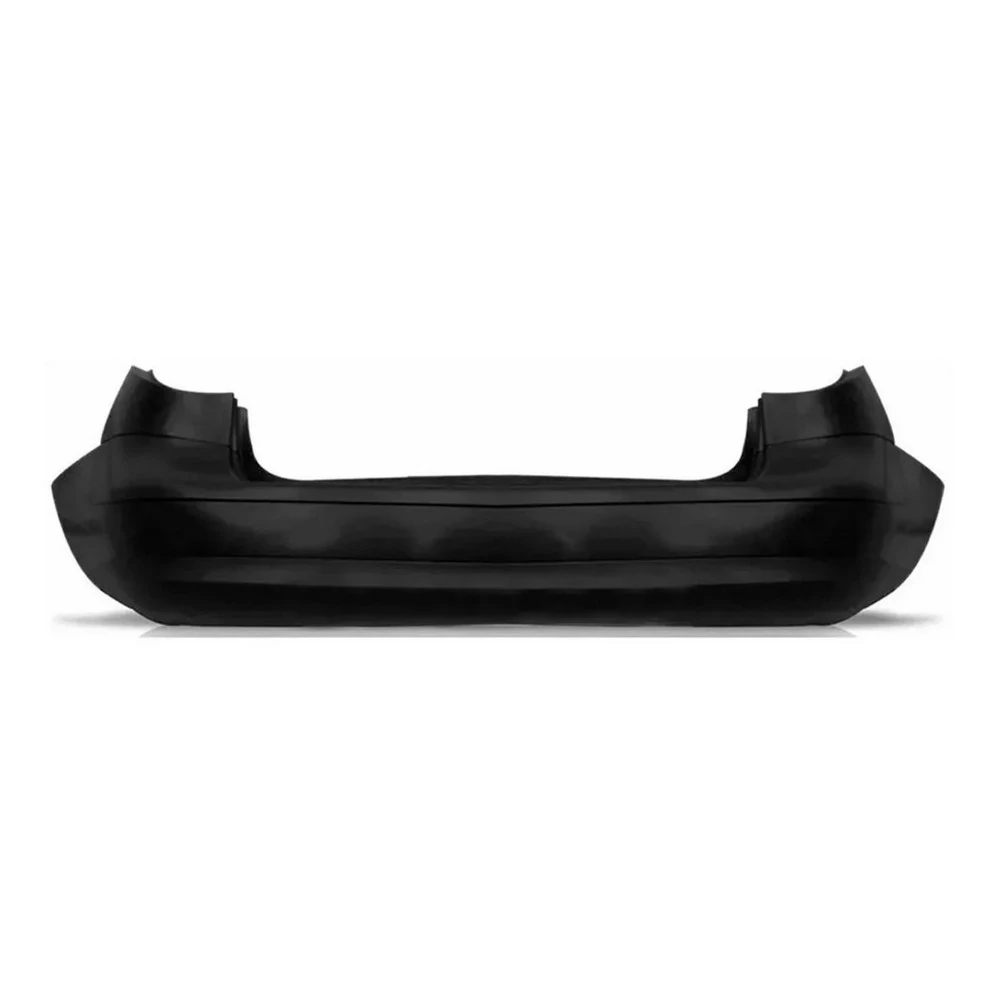 Para-choque Traseiro VOLKSWAGEN SPACE FOX Preto Liso - LOMA PLAST 06027229