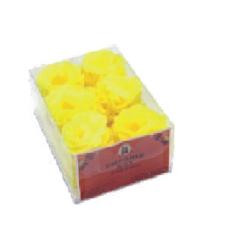 Forminha Seda Grande Amarelo C/30 Emporio Box