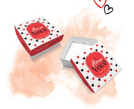 Caixa Brigadeiro 4 Doces Amor Emporio Box