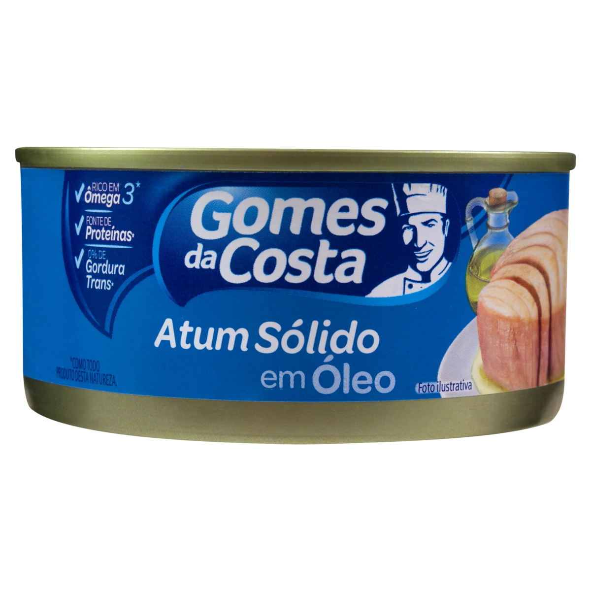Atum Sólido Em óleo Gomes Da Costa Lata 120g