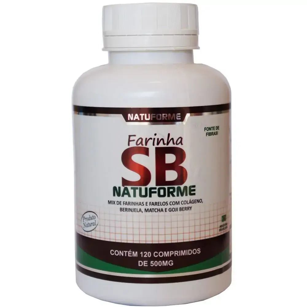 Natuforme Farinha Sb 500mg 120cps