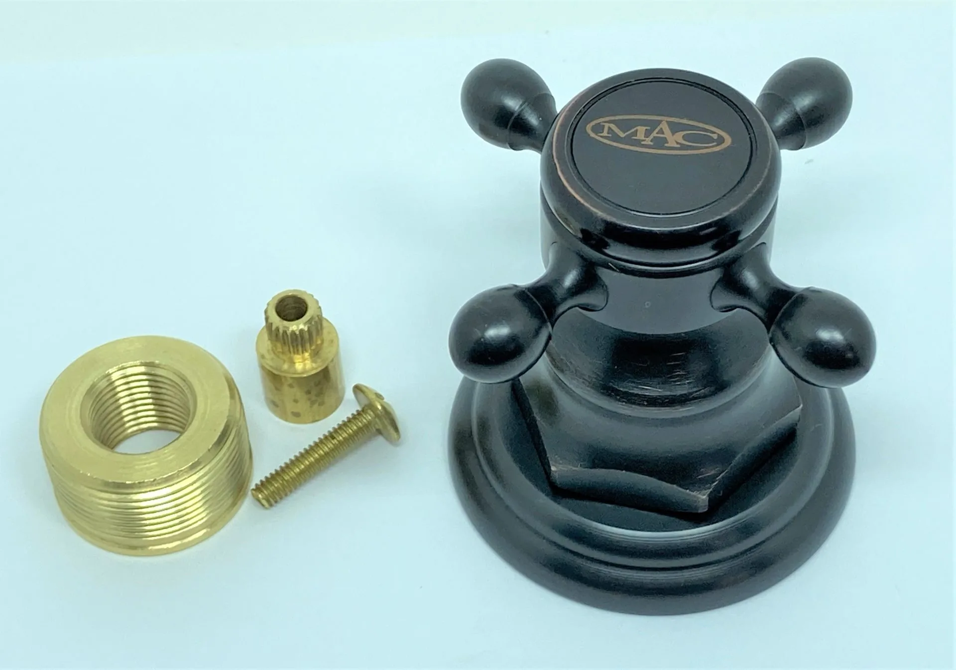 Acabamento Registro P/ Linha Deca 1/2"e 3/4" Vintage Preto