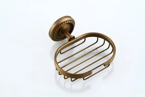 Saboneteira Vintage Retrô Bronze Antigo 80304B