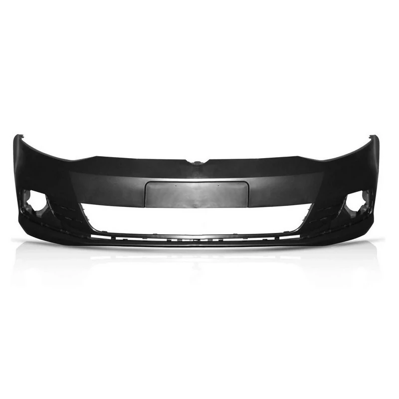 Para-choque Dianteiro VOLKSWAGEN FOX/SPACE FOX Preto Liso com Furo Sensor - LOMA PLAST LHT725S
