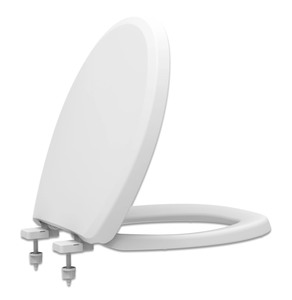Assento Universal Oval Evolution Branco Conv. Polipropileno